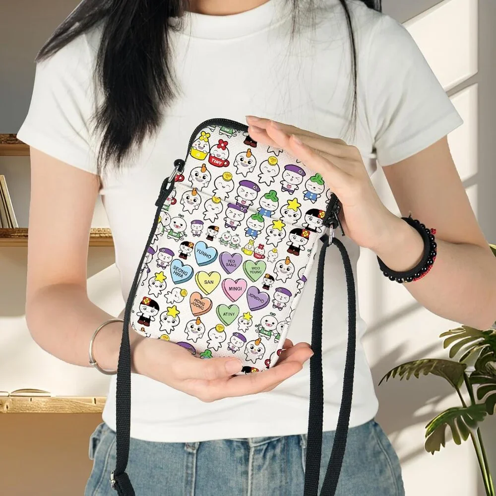 K-Pop Shoulder Bags Korean Group Fans Gift Korean Members Adjustable Strap Bag - Picture 7 of 7